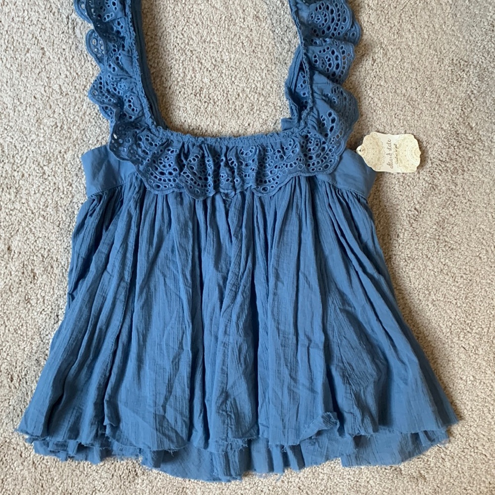 NWT Altard State blue tank top size medium